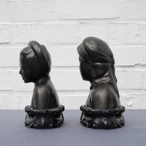 A pair of Chinese bronze 'Cultural Revolution' busts, 3rd quarter of the 20th C. — photo 11