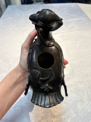A pair of Chinese bronze duck-form censers, 17/18th C. — photo 19