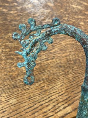 A pair of Chinese bronze finials, Warring States Period, 5th/3rd C. b.C. — 照片 16