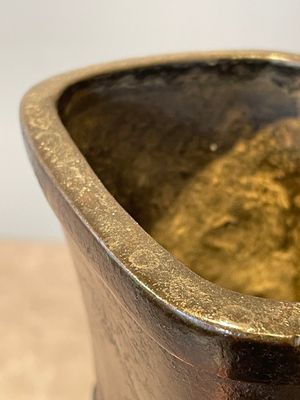 A pair of Chinese bronze 'hu' vases with Taotie design, Song/Yuan — 照片 7