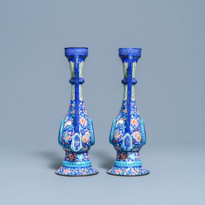 A pair of Chinese Canton enamel ewers for the Vietnamese market, 1st half 19th C. — photo 4