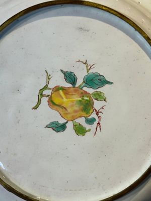 A pair of Chinese Canton enamel 'Fengyiting 鳳儀亭' plates, Yongzheng — foto 19