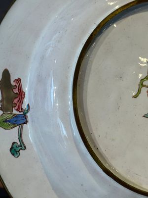 A pair of Chinese Canton enamel 'Fengyiting 鳳儀亭' plates, Yongzheng — foto 20