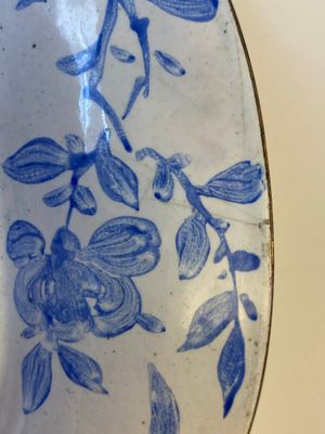 A pair of Chinese Canton enamel 'Master of the Rocks' plates, Yongzheng/Qianlong — 照片 14