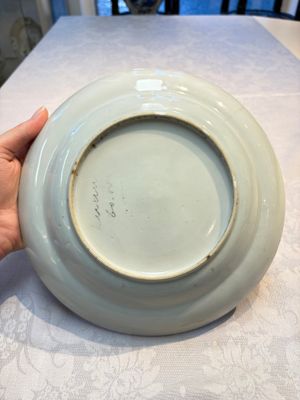 A pair of Chinese Canton famille verte plates with figural design, 19th C. — 照片 8