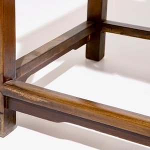 A pair of Chinese carved hardwood chairs with marble inset, 19/20th C. — photo 7