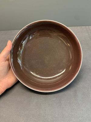 A pair of Chinese copper-red-glazed plates, Daoguang mark and of the period — photo 2