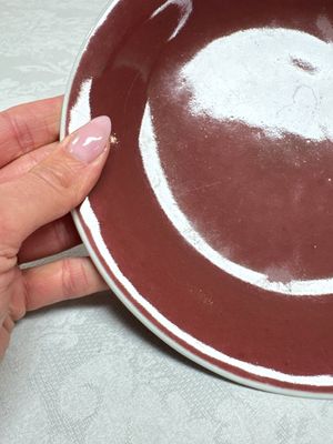 A pair of Chinese copper-red-glazed plates, Qianlong mark and of the period — 照片 4