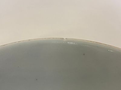 A pair of Chinese 'Da Ya Zhai 大雅齋' turquoise-ground grisaille bowls, Yong Qing Chang Chun 永慶長春 mark, Guangxu — photo 14