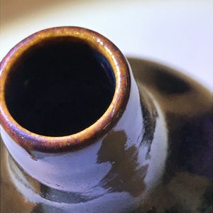 A pair of Chinese dark brown-glazed double gourd vases, Qianlong — photo 8
