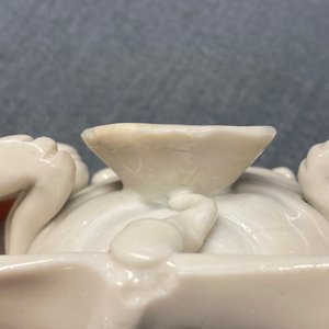 A pair of Chinese Dehua blanc de Chine crab-shaped water droppers, Kangxi — photo 14