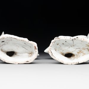 A pair of Chinese Dehua blanc de Chine models of roosters, 18th C. — photo 7