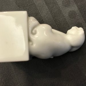 A pair of Chinese Dehua blanc de Chine seals with lions, impressed sealmarks, Kangxi — photo 25