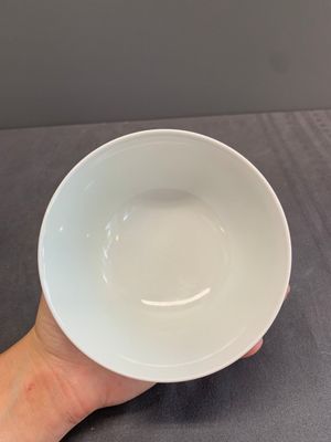 A pair of Chinese doucai 'shou' bowls, Yongzheng mark, 20th C. — photo 12