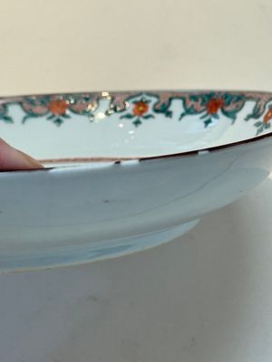 A pair of Chinese Dutch-decorated 'proverb' plates, 18th C. — photo 23