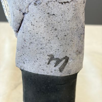 A pair of Chinese export painted unfired clay figures — foto 15