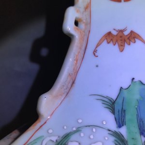 A pair of Chinese famille rose and faux marbre vases, Qianlong — photo 23