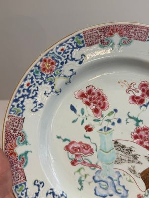 A pair of Chinese famille rose 'antiquities' dishes, Yongzheng — photo 17
