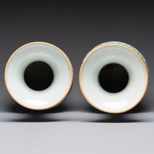 A pair of Chinese famille rose 'Antiquities' vases, 19th C. — photo 5