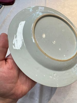 A pair of Chinese famille rose armorial soup plates with the arms of Longden for the English market, Qianlong, ca. 1748 — photo 21