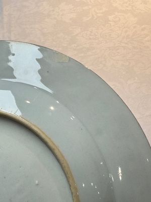 A pair of Chinese famille rose armorial soup plates with the arms of Longden for the English market, Qianlong, ca. 1748 — photo 9