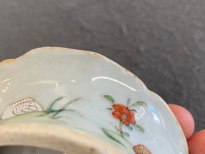 A pair of Chinese famille rose 'boy on a buffalo' salts, Qianlong — 照片 10