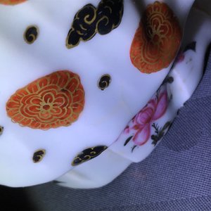 A pair of Chinese famille rose candle holders shaped as court ladies, Qianlong — photo 64