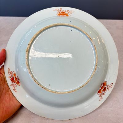 A pair of Chinese famille rose 'Chui Xiao Yin Feng 吹蕭引鳳' plates — 照片 18