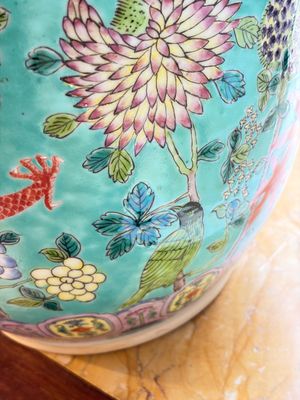 A pair of Chinese famille rose Dayazhai-style 'Dragon' jardinières, 20th C. — photo 12