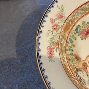 A pair of Chinese famille rose deep plates with pheasants, Yongzheng — 照片 7