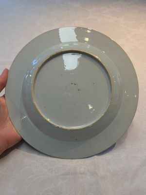 A pair of Chinese famille rose 'Lan Caihe' plates, Yongzheng — photo 13