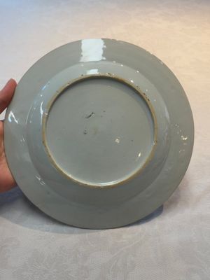 A pair of Chinese famille rose 'Lan Caihe' plates, Yongzheng — photo 8