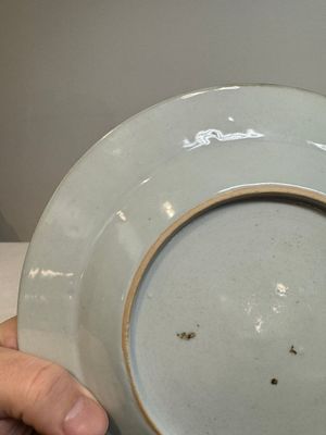 A pair of Chinese famille rose 'mandarin subject' plates, Qianlong — 照片 10