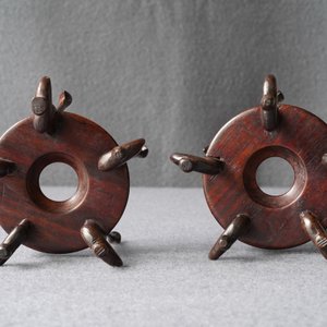 A pair of Chinese famille rose 'millefleurs' eggshell vases, Qianlong mark, Republic, 20th C. — 照片 15