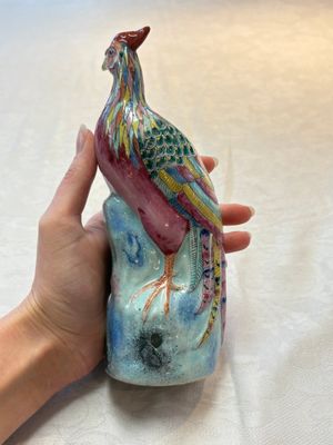 * A pair of Chinese famille rose models of pheasants, 18/19th C. — foto 11