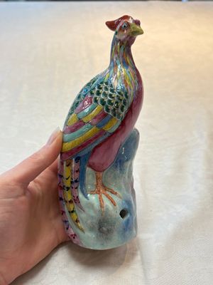 A pair of Chinese famille rose models of pheasants, 18/19th C. — photo 9