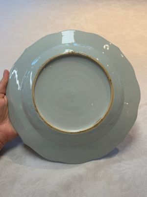 A pair of Chinese famille rose plates and one dish with birds and floral design, Qianlong — photo 23