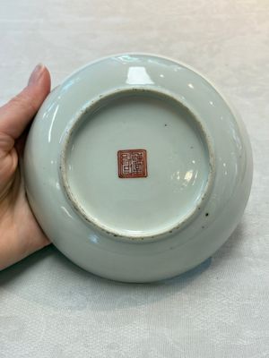 A pair of Chinese famille rose plates, Tongzhi mark and of the period — photo 6