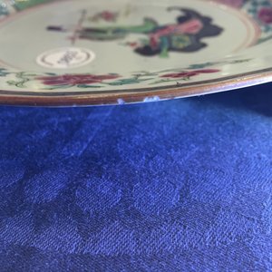 A pair of Chinese famille rose porcelain plates depicting Lan Tsai Ho, Yongzheng, 1722-1735 — photo 5
