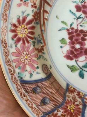A pair of Chinese famille rose 'rooster' plates, Yongzheng — 照片 6