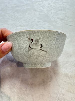 A pair of Chinese famille rose sgraffiato-ground 'Zhang Guolao' bowls, Daoguang mark and of the period — foto 15