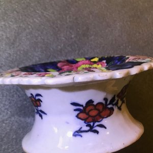 A pair of Chinese famille rose 'Tobacco leaf' salts, Qianlong — 照片 15