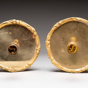 A pair of Chinese famille rose vases with fine gilt-bronze lamp mounts, Yongzheng — photo 5