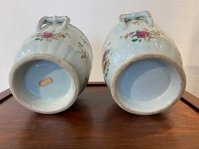 A pair of Chinese famille rose wine coolers, Qianlong — 照片 6