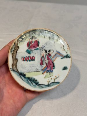 A pair of Chinese famille rose 'Wu Shuang Pu' boxes and covers, 19th C. — photo 27