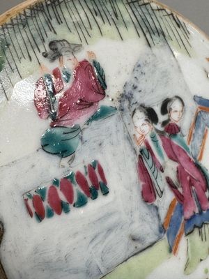 A pair of Chinese famille rose 'Wu Shuang Pu' boxes and covers, 19th C. — photo 28