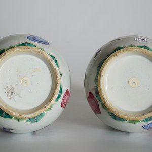 A pair of Chinese famille rose "Wu Shuang Pu" vases, 19th C. — photo 12