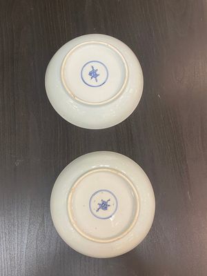 A pair of Chinese famille rose 'Xi Xiang Ji' plates and a pair of 'floral' plates, Yongzheng — photo 7
