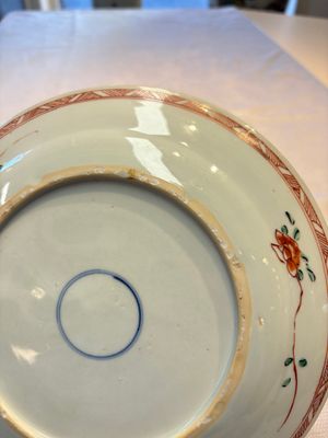 A pair of Chinese famille verte 'Birds Among Flowering Branches' plates, Kangxi — photo 10