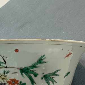 A pair of Chinese famille verte bowls, Kangxi — 照片 15